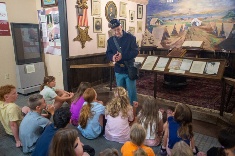 Youngsters learn at museum’s day camp